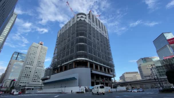 Tokyo Tokiwabashi Redevelopment Planned — Stock Video