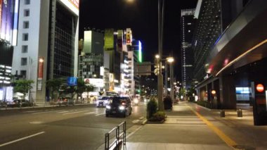 Tokyo istasyonu Otemachi marunouchi Gece Manzarası