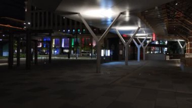 Tokyo istasyonu Otemachi marunouchi Gece Manzarası