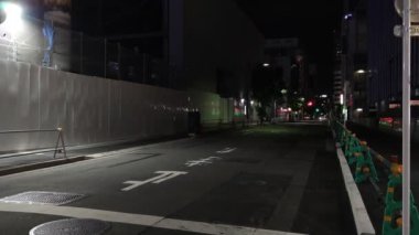 Tokyo istasyonu Otemachi marunouchi Gece Manzarası