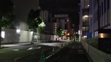 Tokyo istasyonu Otemachi marunouchi Gece Manzarası