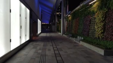 Tokyo istasyonu Otemachi marunouchi Gece Manzarası