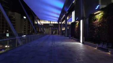 Tokyo istasyonu Otemachi marunouchi Gece Manzarası