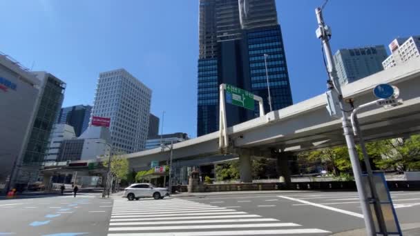 Перепланування Реконструкції Токіо Токівабаші — стокове відео