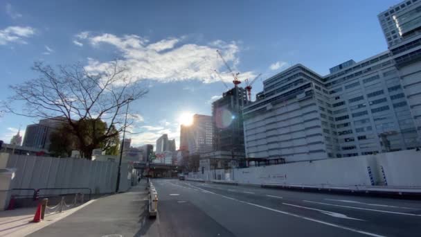 Tóquio Tokiwabashi Redesenvolvimento Planejado — Vídeo de Stock