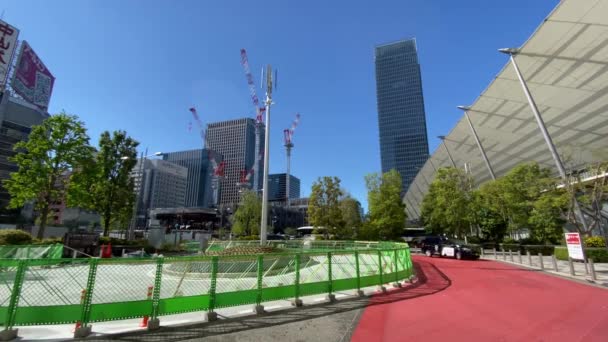 Tokyo Istasyonu Otemachi Marunouchi — Stok video