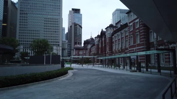 东京站Otemachi Marunouchi — 图库视频影像