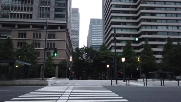 Токійська Станція Otemachi Marunouchi — стокове відео