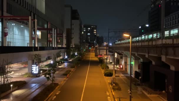 Tokyo Akihabara Vista Serale — Video Stock