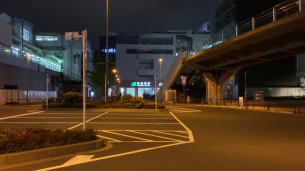 Tokyo Akihabara Nachtsicht — Stockvideo