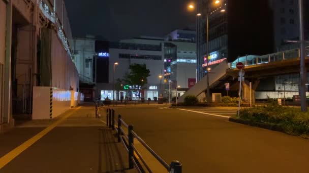 Tokio Akihabara Vista Nocturna — Vídeos de Stock