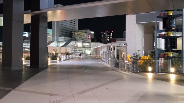 Tokyo Akihabara Gece Görünümü — Stok video