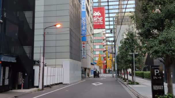 Tokyo Akihabara Sabah Vakti — Stok video