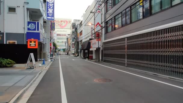 Tokio Akihabara Frühen Morgen — Stockvideo