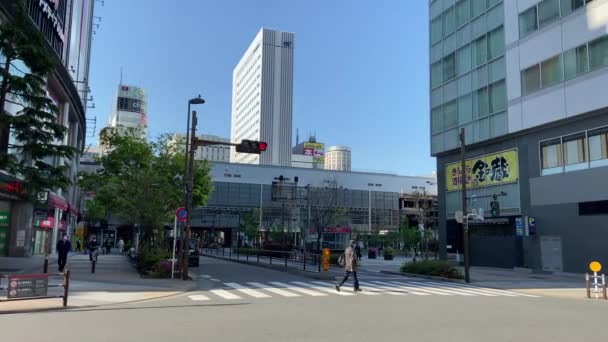 Tokio Akihabara Frühen Morgen — Stockvideo