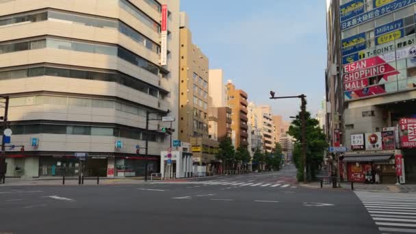 Tokyo Akihabara Časné Ráno — Stock video