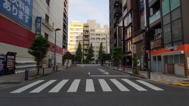Tokio Akihabara Vroege Ochtend — Stockvideo