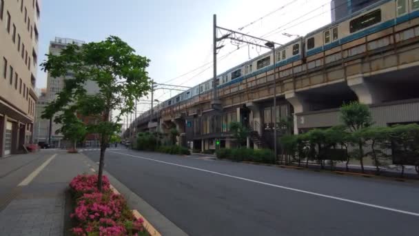 Tokio Akihabara Temprano Mañana — Vídeos de Stock