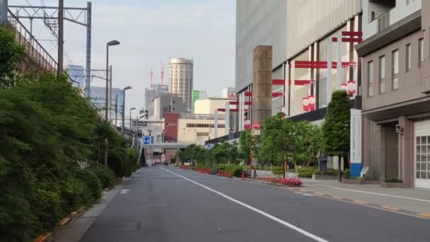 Tokio Akihabara Temprano Mañana — Vídeos de Stock