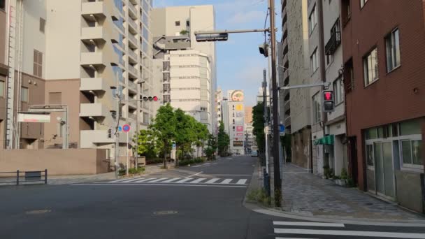 Tokyo Akihabara Časné Ráno — Stock video