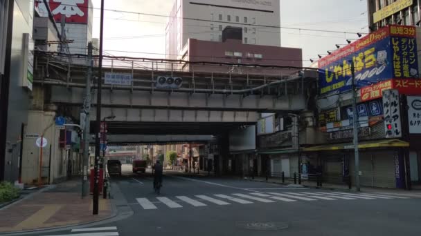 Tokio Akihabara Temprano Mañana — Vídeos de Stock