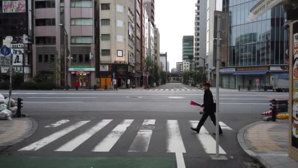 Tokyo Akihabara Wczesny Ranek — Wideo stockowe