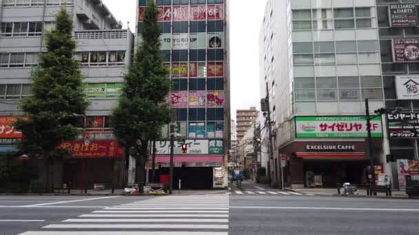 Tokyo Akihabara Sabah Vakti — Stok video