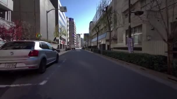 東京の元日サイクリング — ストック動画