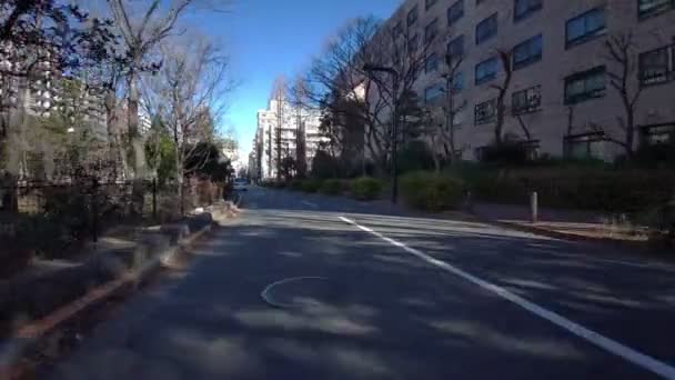 Tokyo New Year Day Cycling — Stock Video