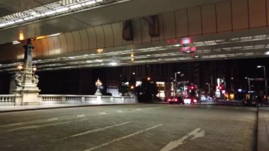 Tokyo Nihonbashi Gece Manzarası