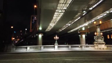 Tokyo Nihonbashi Gece Manzarası