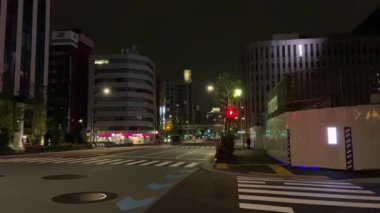Tokyo Nihonbashi Gece Manzarası