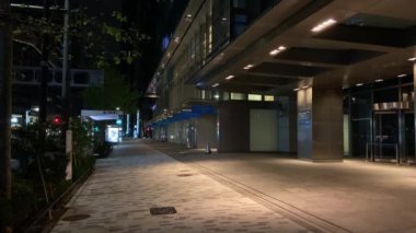 Tokyo Nihonbashi Gece Manzarası