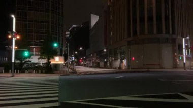 Tokyo Nihonbashi Gece Manzarası