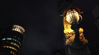 Tokyo Nihonbashi Gece Manzarası