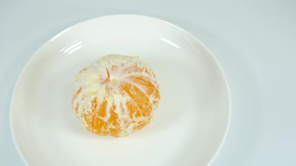 Mandarin Narancs Rövid Videoklip — Stock videók