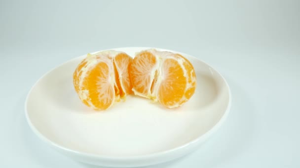 Mandarin Orange Short Video Clip — Stock Video