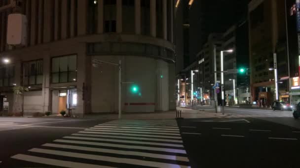 Tokyo Nihonbashi Night View — Stock video