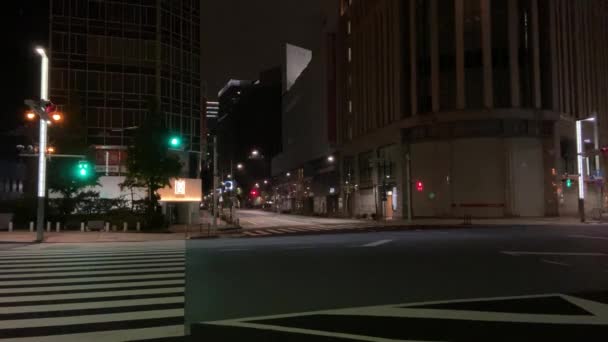 Tokyo Nihonbashi Night View — Stock Video