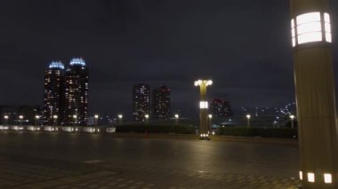 Japonya 'da Odaiba, Tokyo Gece Manzarası