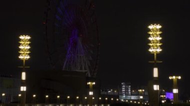 Japonya 'da Odaiba, Tokyo Gece Manzarası