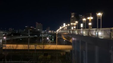 Japonya 'da Odaiba, Tokyo Gece Manzarası