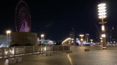 Japonya 'da Odaiba, Tokyo Gece Manzarası