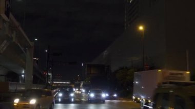 Japonya 'da Odaiba, Tokyo Gece Manzarası