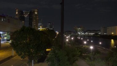 Japonya 'da Odaiba, Tokyo Gece Manzarası