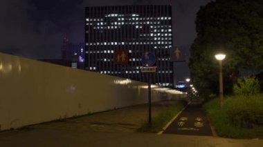 Japonya 'da Odaiba, Tokyo Gece Manzarası