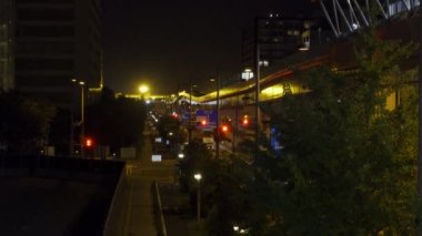 Japonya 'da Odaiba, Tokyo Gece Manzarası