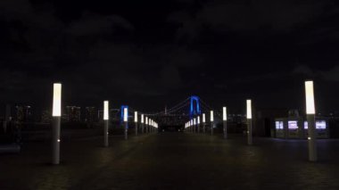 Japonya 'da Odaiba, Tokyo Gece Manzarası