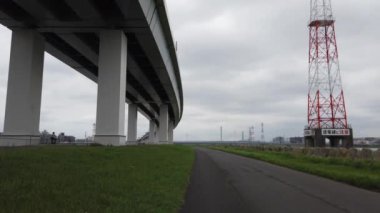 Tokyo Arakawa nehir yatağı, video klibi