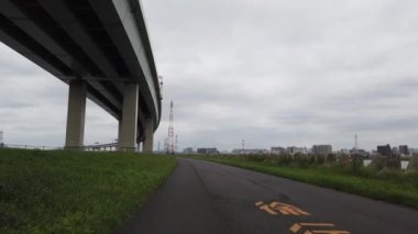 Tokyo Arakawa nehir yatağı, video klibi